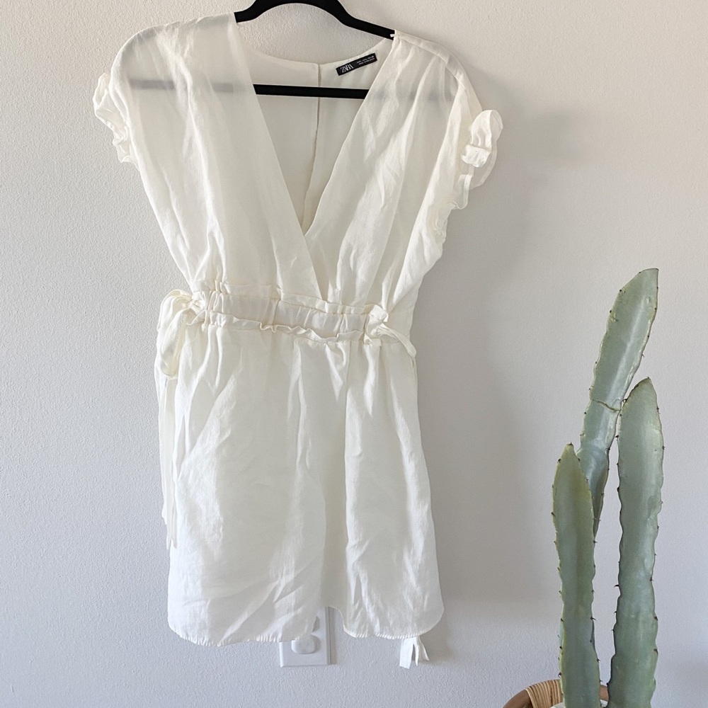 White Zara Dress